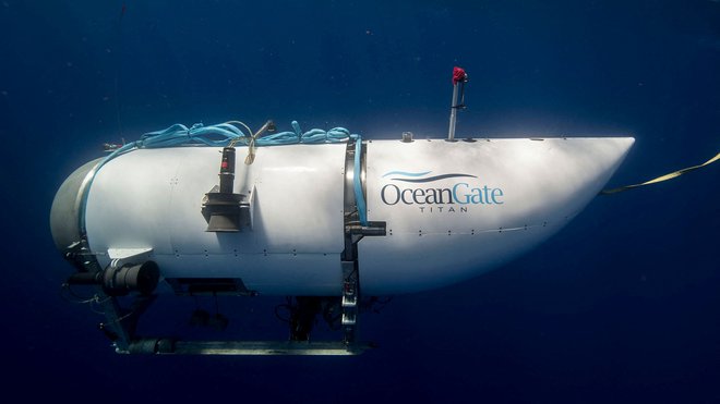 Titan FOTO: Oceangate Expeditions via Reuters