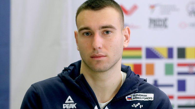 Fotografija: Patrik Divković je osvojil še tretje srebro za Slovenijo na EI. FOTO: Blaž Samec