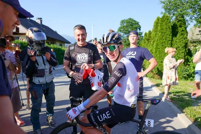 Zanimivo bo videti, kako bo Tadej Pogačar izkoristil svojo ekipo, v preteklosti je velikokrat preveč stvari opravil sam, pravi Primož Čerin. FOTO: Črt Piksi