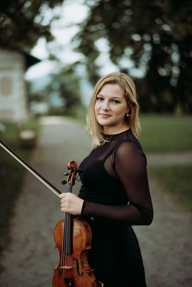 Sonc Festival postaja prepoznaven in kaže, da je klasična komorna glasba mogoča tudi zunaj središča države, je poudarila ustanoviteljica in umetniška vodja festivala Tanja Sonc. FOTO: Mitja Resnik
