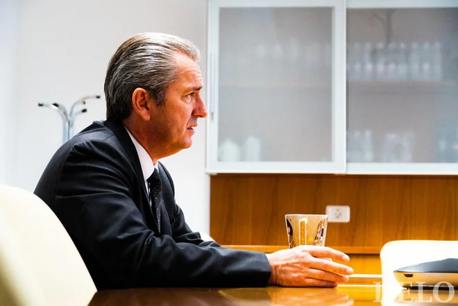 Robert Vuga prevzema novo funkcijo znotraj koncerna E.G.O. FOTO: Matjaž Kosmač 