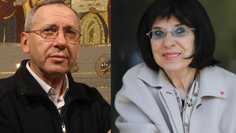 Vprašanje o morebitnem odvzemu Prešernove nagrade Marku Rupniku in podelitvi nagrade Svetlani Makarovič je že dolgo aktualno. FOTO: Jure Eržen, Uroš Hočevar/Delo