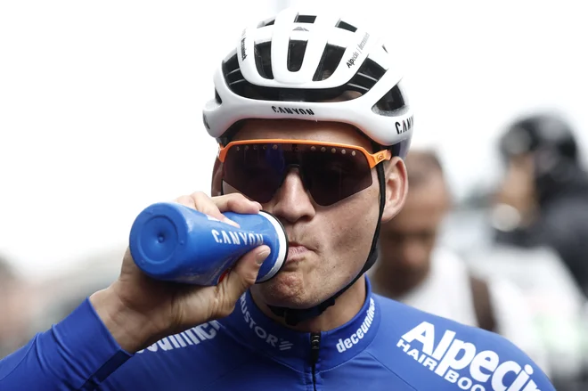 Mathieu van der Poel je današnji prvi favorit za zmago v Bilbau. FOTO: Benoit Tessier Reuters