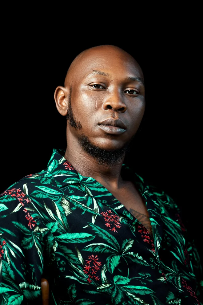 »Tudi v Nigeriji številni zgolj tekmujejo, kdo bo splezal višje po družbeni lestvici,« je dejal Seun Kuti. FOTO: Alexis Marion
