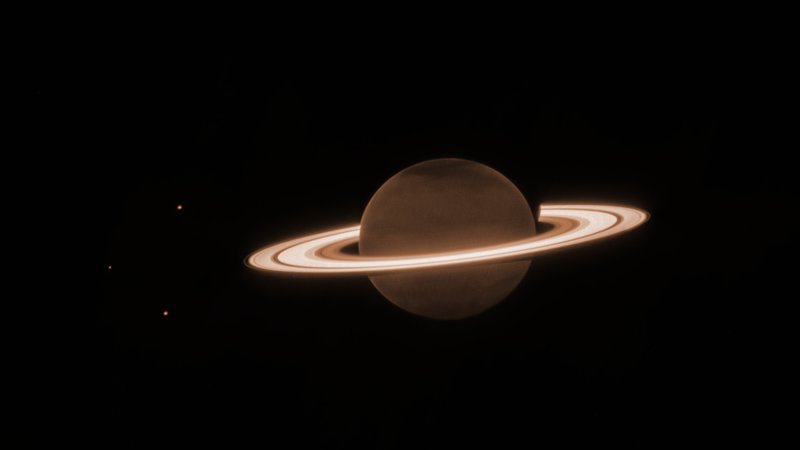 Fotografija: Saturn na posnetku teleskopa James Webb FOTO: Space Telescope Science Institut