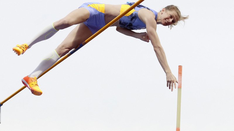 Fotografija: Tina Šutej tako kot na evropskih igrah ni uspela preskočiti 4,71 metra. FOTO: Reuters