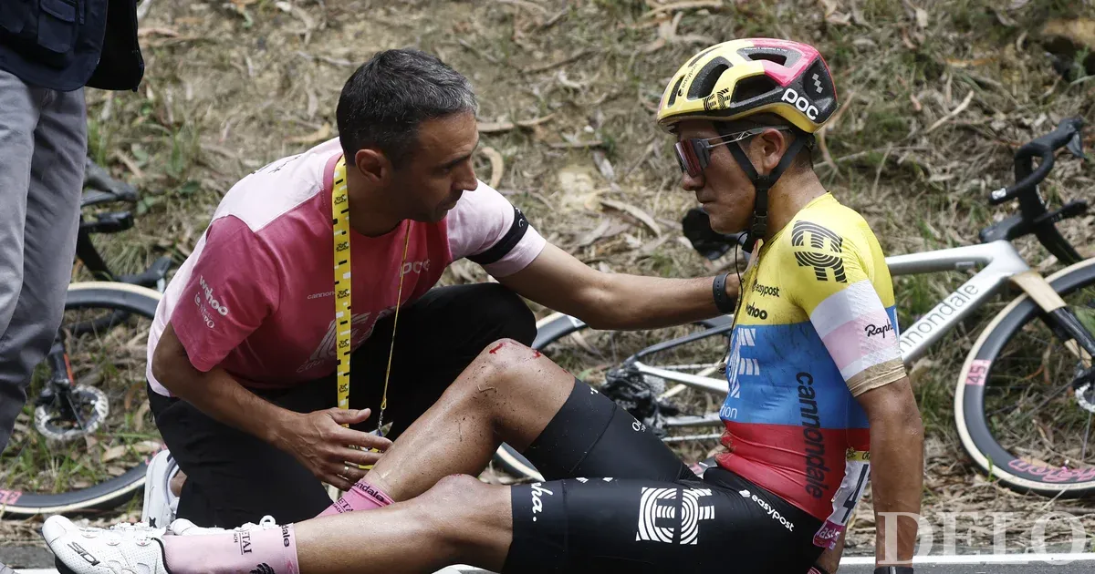 Richard Carapaz a terminé la course en France après la première étape