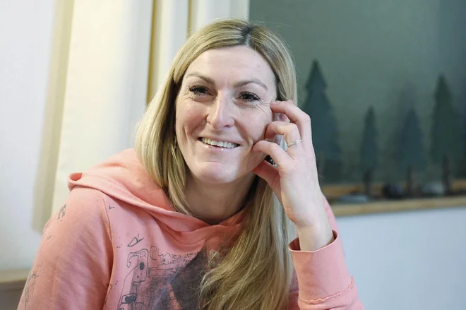 Janica Kostelić januarja 2016 v Kitzbühlu v Avstriji. FOTO: Vidic Leon