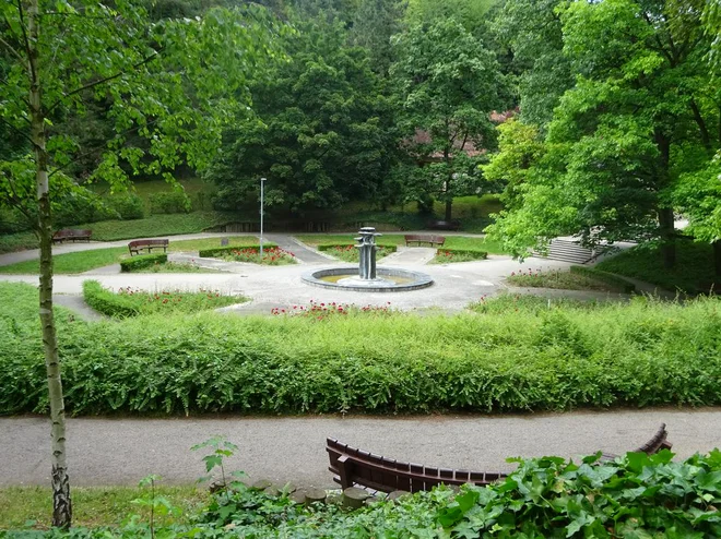 Mestni park v Mariboru. Foto TVS