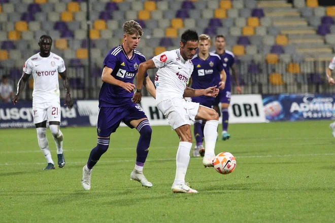 Maribor ni unovčil prednosti domačega igrišča. FOTO: Marko Vanovšek/mp Produkcija
