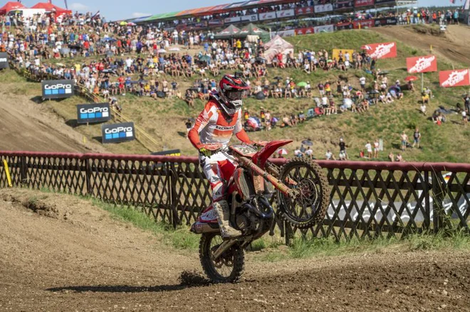 Tim Gajser se je vrnil v karavano. FOTO: Honda Racing