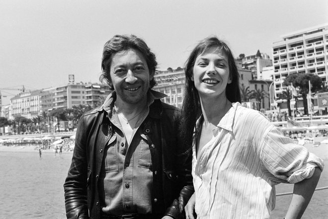 Jane Birkin in Serge Gainsbourg maja 1976. FOTO: AFP