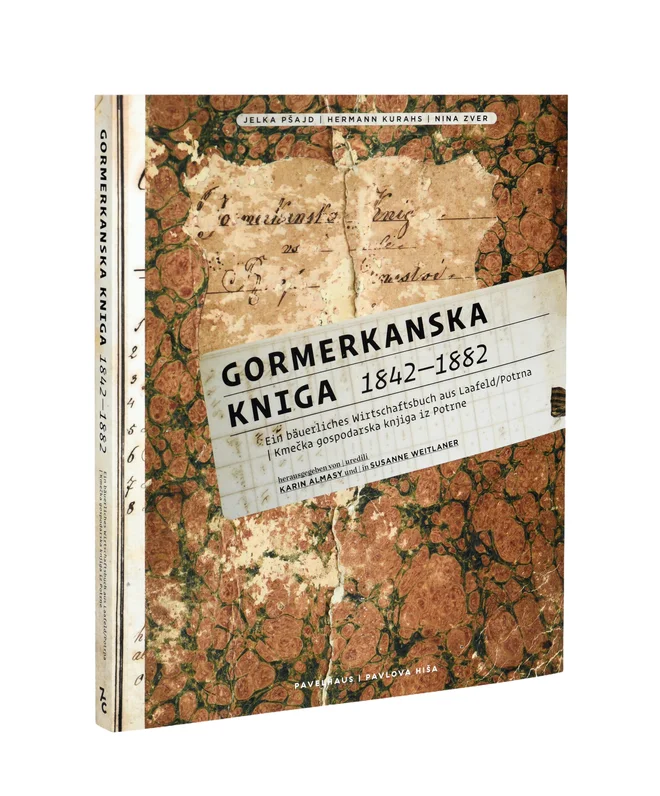 Na podlagi 180 let stare gospodarske knjige Mihaela Hojsa je nastala obsežna dvojezična strokovna publikacija Gormerkanska kniga 1842–1882. Foto Jože Pojbič