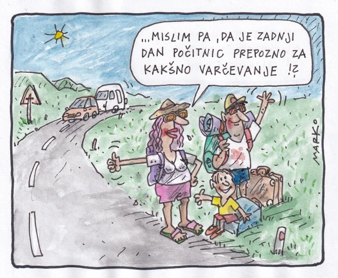 KARIKATURA: Marko Kočevar