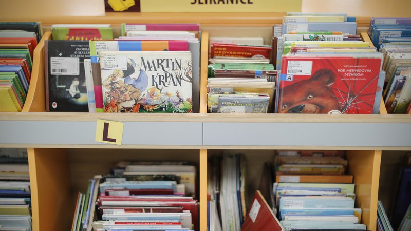 Fotografija: Na leto šolarji in šolarke v šolske knjižnice v Sloveniji ne dobijo približno 120.000 knjig sodobne mladinske literature, kot določa pravilnik.

FOTO: Uroš Hočevar