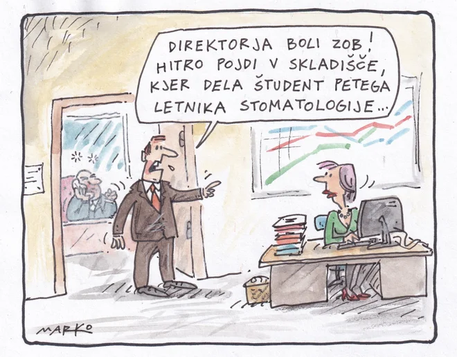 KARIKATURA: Marko Kočevar