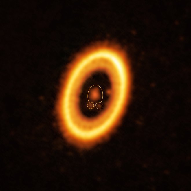 Za dokončno potrditev rezultatov bo treba še nekoliko počakati. FOTO: ALMA (ESO/NAOJ/NRAO)/Balsalobre