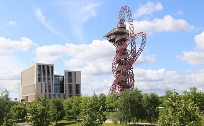 ArcelorMittal Orbit, najdaljši tunelski tobogan na svetu.  FOTO: Milan Ilić