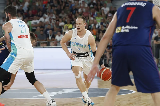 Klemen Prepelič je prispeval levji delež k zmagi Slovenije nad Kitajsko. FOTO: Leon Vidic/Delo