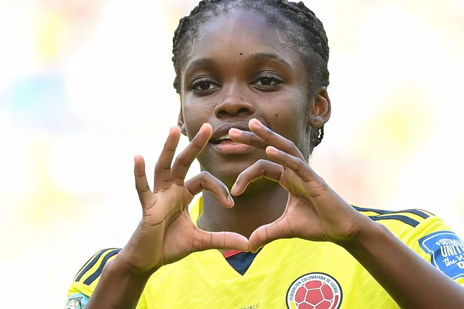 Linda Caicedo je pred kratkim prestopila v Real Madrid. FOTO: Franck Fife/AFP