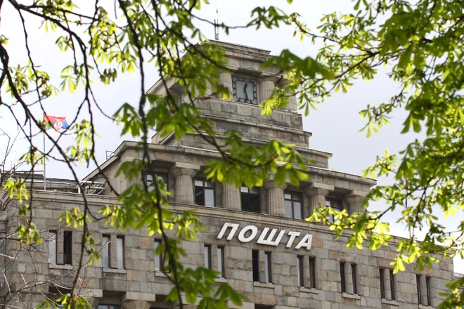 Pošta Srbije ima sedež v zgodovinski stavbi v Beogradu. Foto Pošta Srbije 