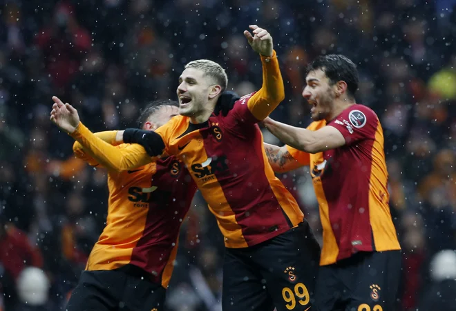 Galatasaray bo naslednji tekmec Olimpije. FOTO: Murad Sezer/Reuters