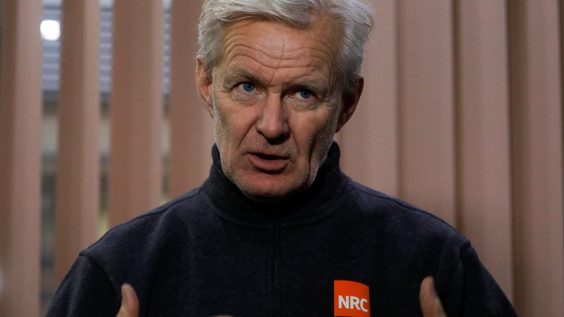 Fotografija: Generalni sekretar Norveškega sveta za begunce je v svoji karieri igral vlogo mediatorja v več mirovnih procesih. FOTO: Ali Khara/Reuters