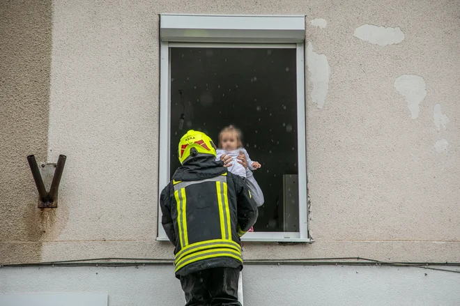 Najprej najmlajši. FOTO: Voranc Vogel