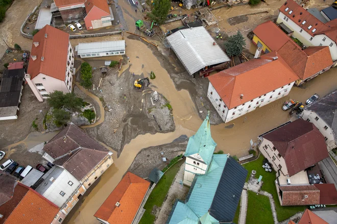 Črna na Koroškem 6. avgusta. FOTO: Voranc Vogel/Delo