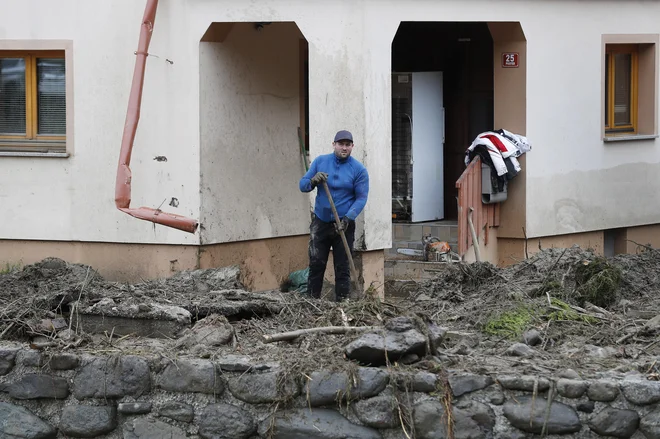 Posledice poplav na Ljubnem ob Savinji. FOTO: Leon Vidic/Delo