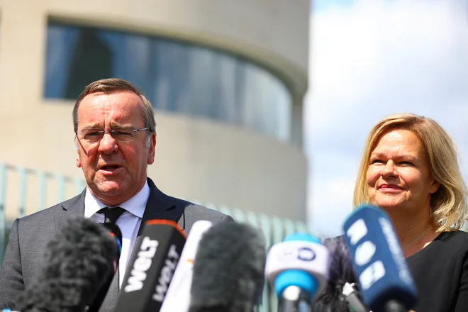 Ministrica za notranje zadeve Nancy Faeser predlaga, da bi v boju proti organiziranemu kriminalu klanov uporabili določbe protiteroristične zakonodaje. FOTO: Nadja Wohlleben/REUTERS