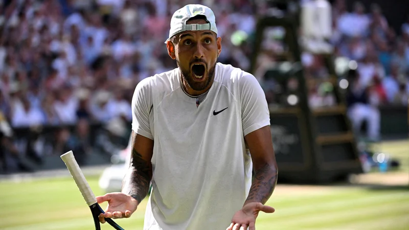 Nick Kyrgios bo v tej sezoni odigral le en dvoboj. Foto Toby Melville/Reuters