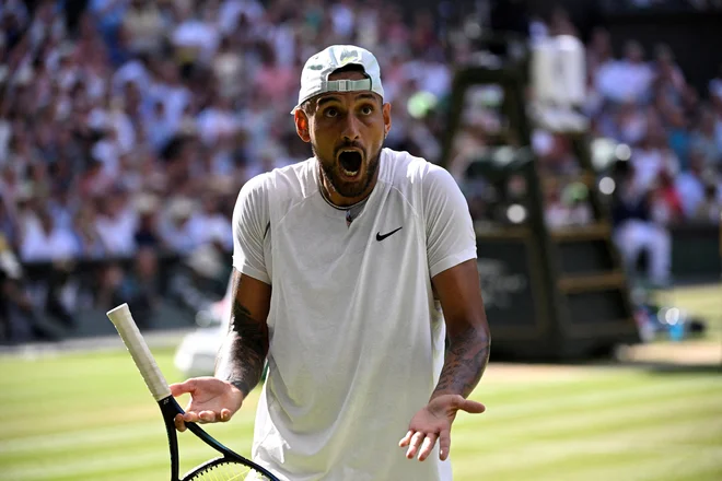 Nick Kyrgios bo v tej sezoni odigral le en dvoboj. Foto Toby Melville/Reuters