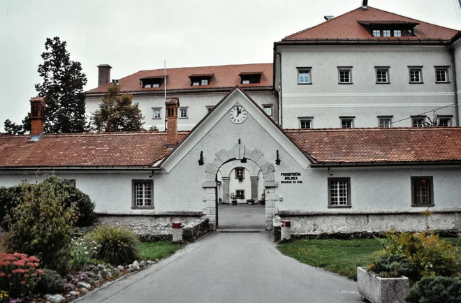 Dvorec nikoli ni bil povsem prazen in na voljo za obnovo skladno z najvišjimi konservatorskimi standardi, prednost so imeli bolnišnični predpisi in potrebe. FOTO: arhiv ZVKDS