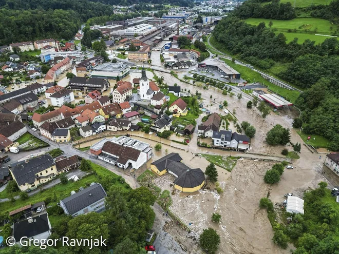 Ravne na Koroškem FOTO: Gregor Ravnjak/Meteoinfo Slovenija 