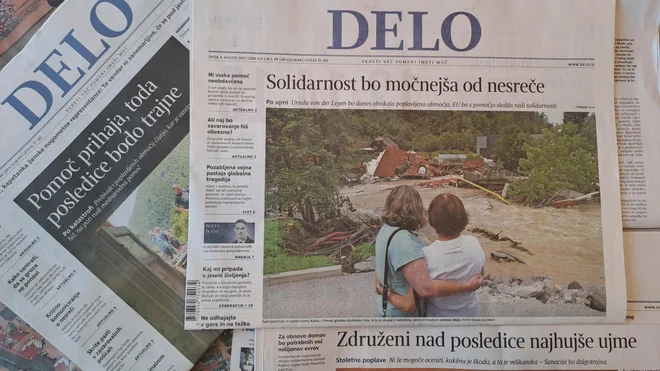 Časopis Delo FOTO: Primož Zrnec/Delo