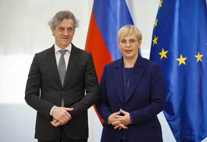 Oba sta se ob današnjem dnevu solidarnosti zahvalila vsem, ki so priskočili na pomoč, tako iz Slovenije kot iz tujine. FOTO: Jože Suhadolnik/Delo