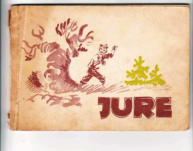 Strip Jure iz leta 1954 FOTO: Milan Maver