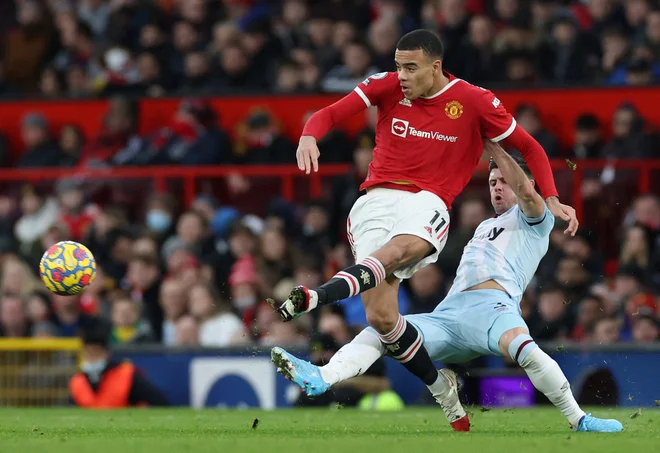 Mason Greenwood je veljal za čudežnega fanta Rdečih vragov, a se je zaradi obtožb bivše srčne izbranke o nasilništvu zanj začela kalvarija, ki se ji obeta srečnejši konec. FOTO: Phil Noble/Reuters