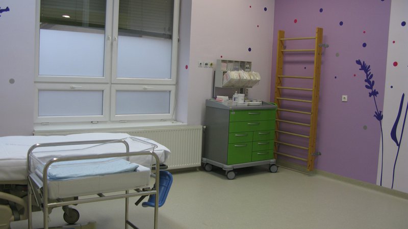 Fotografija: Že v porodnišnici je ukrepal CSD. FOTO: Špela Kuralt