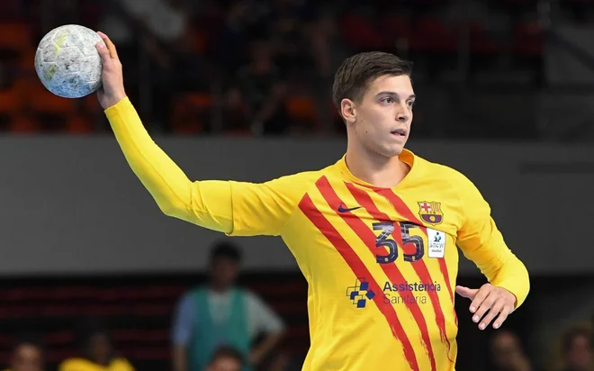 Domen Makuc v novi sezoni bržkone ne bo zaigral za Barcelono. FOTO: EHF