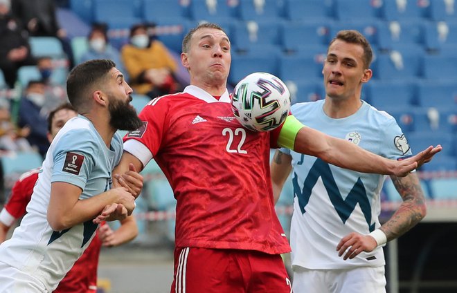 Artjom Dzjuba je predlani Slovencem v Sočiju zabil dva gola. FOTO: Evgenia Novozhenina/Reuters