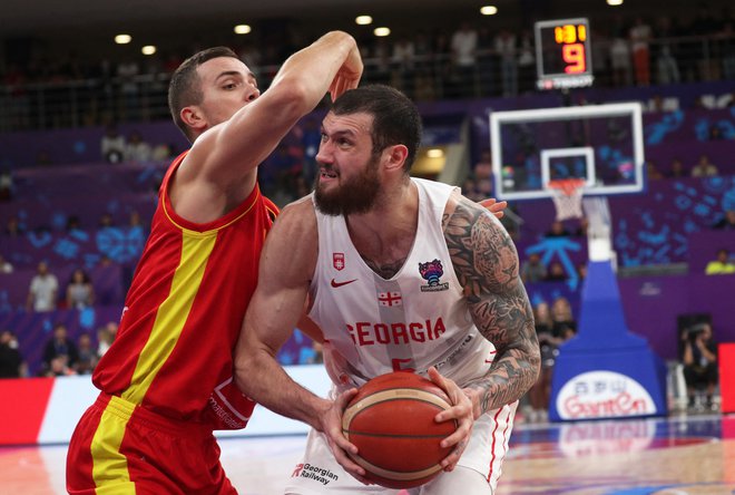 Sandro Mamukelašvili je gruzinski adut iz NBA.. FOTO: Irakli Gedenidze/Reuters