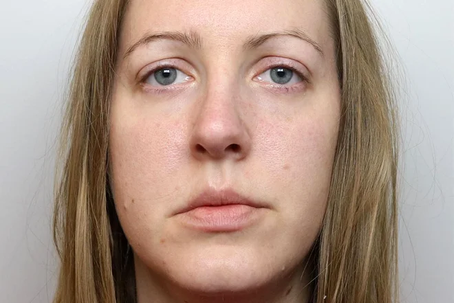 Danes 33-letno Lucy Letby so po vrsti smrti trikrat aretirali. FOTO: AFP