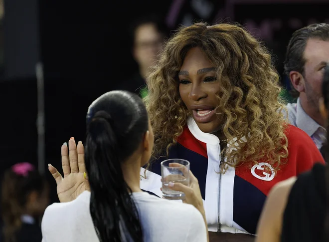 Serena Williams med eno od julijskih prireditev v ZDA. FOTO: Marco Bello/Reuters
