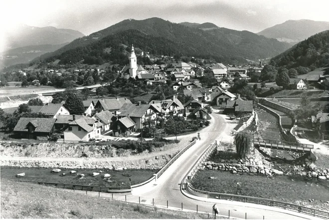 Delov most ob odprtju junija 1994. FOTO: Igor Modic