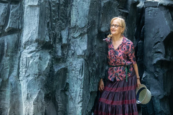 Brina Svit je v literaturi ovekovečila petkove kolesarske proteste. FOTO: Voranc Vogel/Delo
