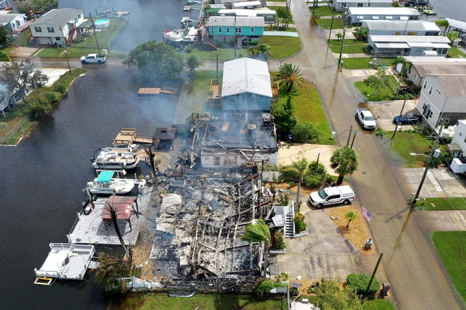 Hudson na Floridi. FOTO: Joe Raedle/Getty Images via AFP