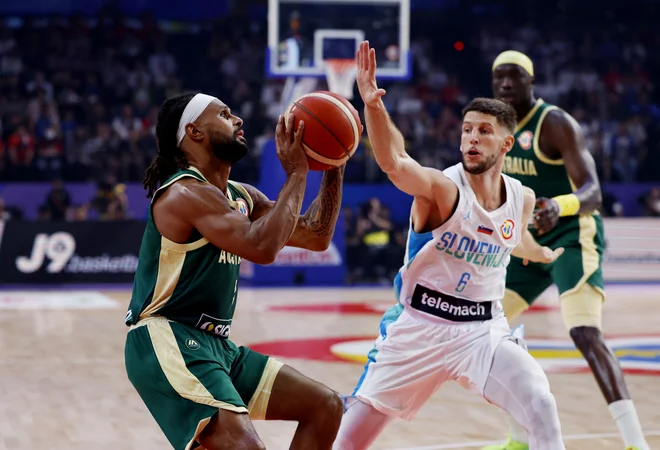 Patty Mills je najbolj razpoložen v avstralski vrsti. FOTO: Issei Kato/Reuters