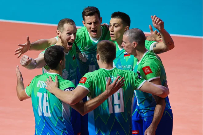 Slovenci so suvereno opravili nalogo. FOTO: CEV
